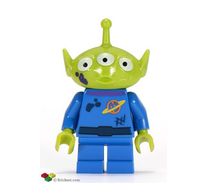 LEGO Alien with Dirt Stains and Purple Paint Stain Minifigure