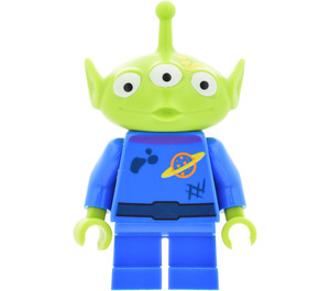 LEGO Alien with Dirt Stains and Yellow Paint Stain Minifigure