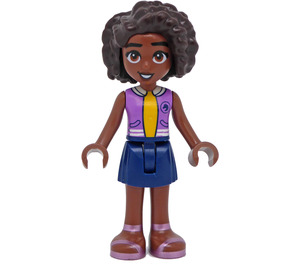 LEGO Aliya (Medium Lavender Jacket with White Trim) Minifigure