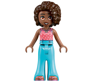 LEGO Aliya with Coral Halter Top Minifigure