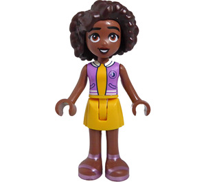 LEGO Aliya avec Violet Gilet Minifigurine