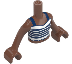 LEGO Aliya with Striped Vest Friends Torso (92456)