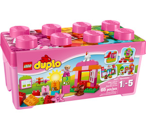 LEGO All-in-One-Pink-Box-of-Fun Set 10571 Packaging