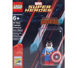 LEGO All New Captain America (Sam Wilson) Set SDCC2015-4