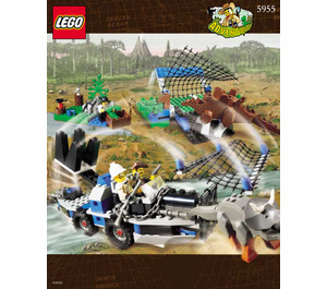 LEGO All Terrain Trapper Set 5955 Instructions