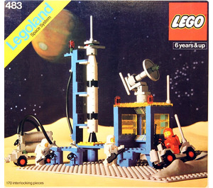 LEGO Alpha-1 Fusée Base 483-1