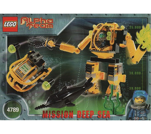 LEGO Alpha Team Aquatic Mech Set 4789