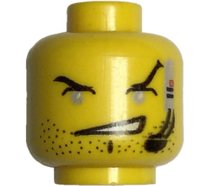 LEGO  Alpha Team Head (Safety Stud) (3626)