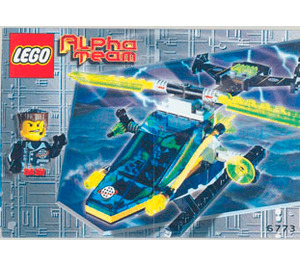 LEGO Alpha Team Helicopter Set 6773 Instructions