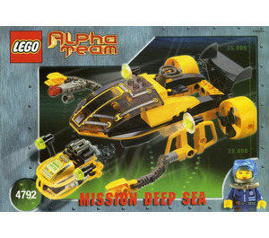 LEGO Alpha Team Navigator et ROV 4792