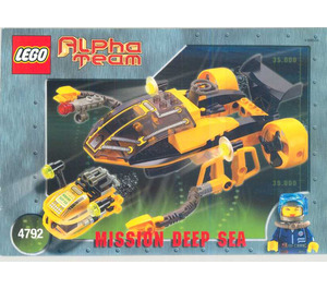 LEGO Alpha Team Navigator and ROV 4792 Інструкції