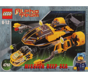 LEGO Alpha Team Navigator and ROV Set 4792 Packaging