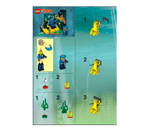 LEGO Alpha Team Robot Diver Set 4790 Instructions