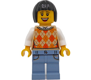 LEGO Alpine Lodge Kvinna Turist Minifigur