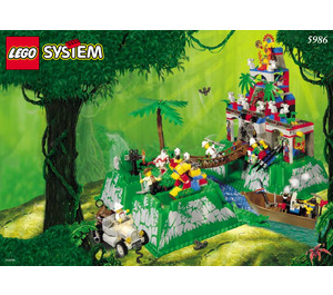 LEGO Amazon Ancient Ruins Set 5986 Instructions