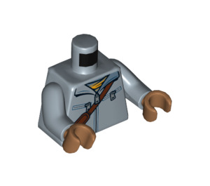 LEGO Amber Grant Minifig Torso (973 / 76382)