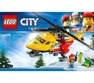 LEGO Ambulance Helicopter Set 60179 Instructions