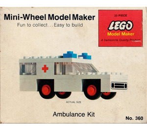 LEGO Ambulance Kit Set 360-2