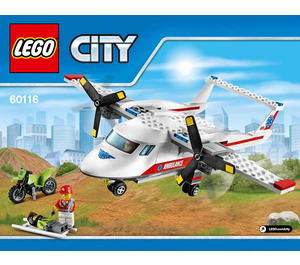 LEGO Ambulance Avion 60116 Instructions