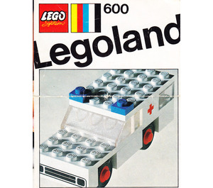 LEGO Ambulance 600-1 Instructions