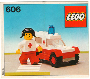 LEGO Ambulance Set 606-1 Instructions