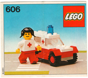 LEGO Ambulance 606-1 Istruzioni