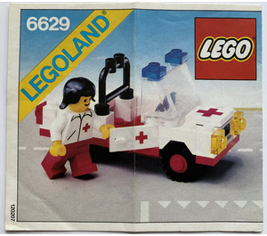 LEGO Ambulance Set 6629 Instructions