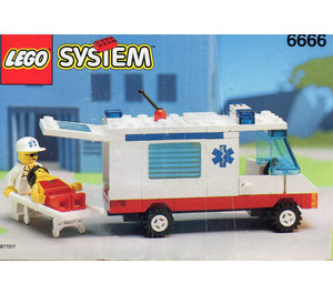 LEGO Ambulance 6666 Instructions