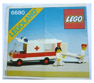 LEGO Ambulance 6680 Byggeinstruksjoner