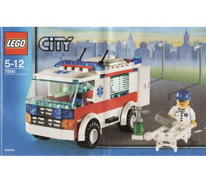 LEGO Ambulance 7890 Istruzioni