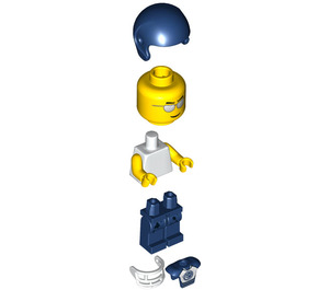 LEGO American Football Player minifiguur