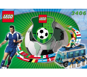 LEGO Americas Team Bus 3406 Anweisungen