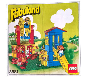 LEGO Amusement Park Set 3681 Instructions