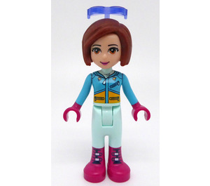 LEGO Amy, Světlo Aqua Kalhoty Minifigurka