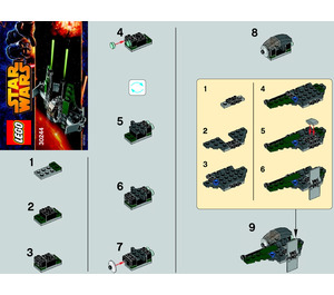 LEGO Anakin's Jedi Interceptor Set 30244 Instructions