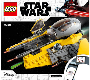 LEGO Anakin's Jedi Interceptor Set 75281 Instructions