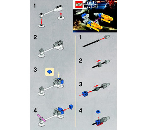 LEGO Anakin's Podracer Set 30057 Instructions