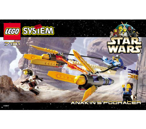 LEGO Anakin's Podracer Set 7131 Instructions