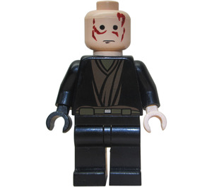 LEGO Anakin Skywalker mit Damage auf Gesicht Minifigur