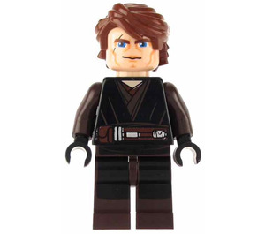 LEGO Anakin Skywalker jossa Suuri Silmät ja Dark Ruskea Käsivarret ja Jalat Minihahmo