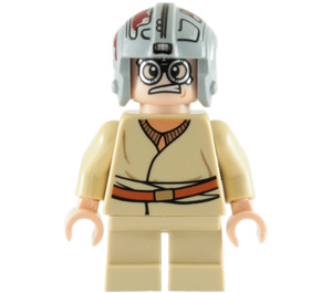 LEGO Anakin Skywalker met Podracer Helm Minifiguur