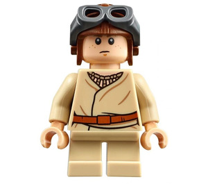 LEGO Anakin Skywalker with Short Legs and Aviator Hat Minifigure