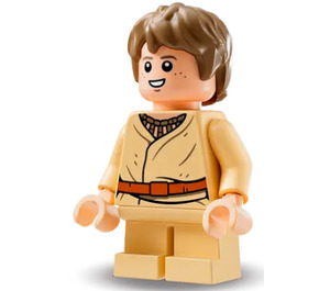 LEGO Anakin Skywalker s Krátké nohy a Messy Vlasy Minifigurka