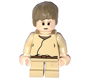 LEGO Anakin Skywalker с Къси крака и Reddish кафяво Колан Минифигурка