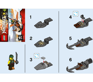 LEGO Anchor-Jet 30423 Instructions