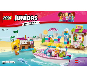 LEGO Andrea and Stephanie's Beach Holiday Set 10747 Instructions