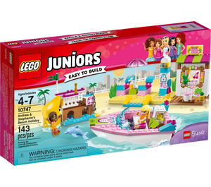 LEGO Andrea et Stephanie's Beach Holiday 10747 Packaging
