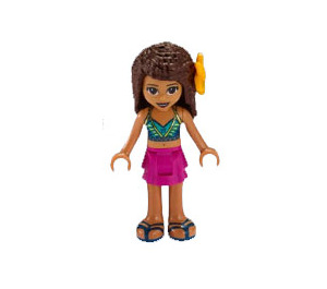 LEGO Andrea, Magenta Layered Skirt minifiguur