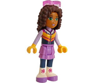 LEGO Andrea, Medium Lavanda Falda Minifigura