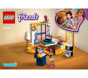 LEGO Andrea's Bedroom 41341 Інструкції